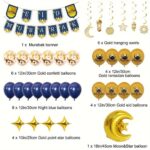 Eid Mubarak Party Decoration - Blue - Image 2