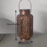 1PC Outdoor Solar Hanging Lantern - Image 2
