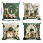 Green & Gold 7pc Ramadan Kareem Set - Image 4