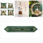 Green & Gold 7pc Ramadan Kareem Set