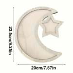 Wooden Moon & Star Tray - Image 2