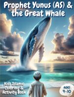 Prophet Yunus (AS) & the Great Whale: Kids Islamic Coloring & Activity Book | Age 4 - 10 (61 Pages)